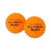 Select Ball Punktur 2 stk Bold Orange